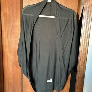 Old Navy Charcoal Open Front Cardigan